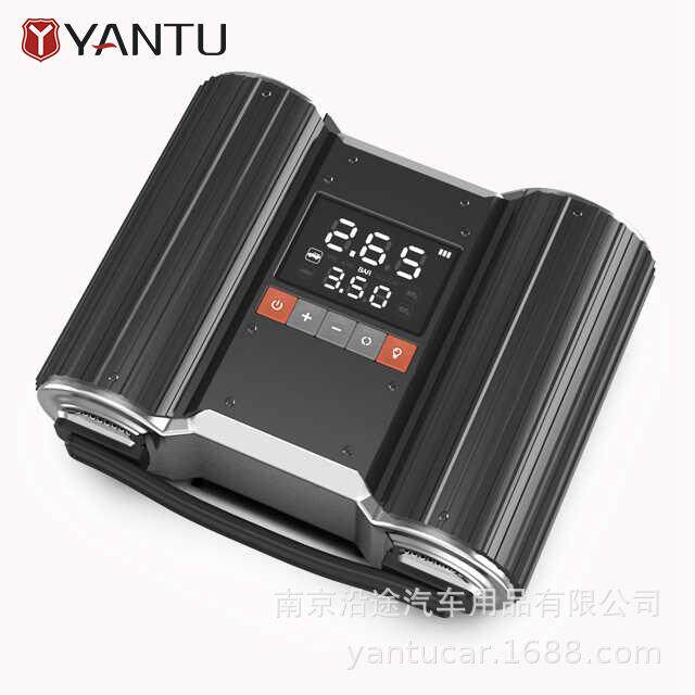 沿途车载充气泵双缸30缸打气泵便携式电动房车越野汽车轮胎加气泵