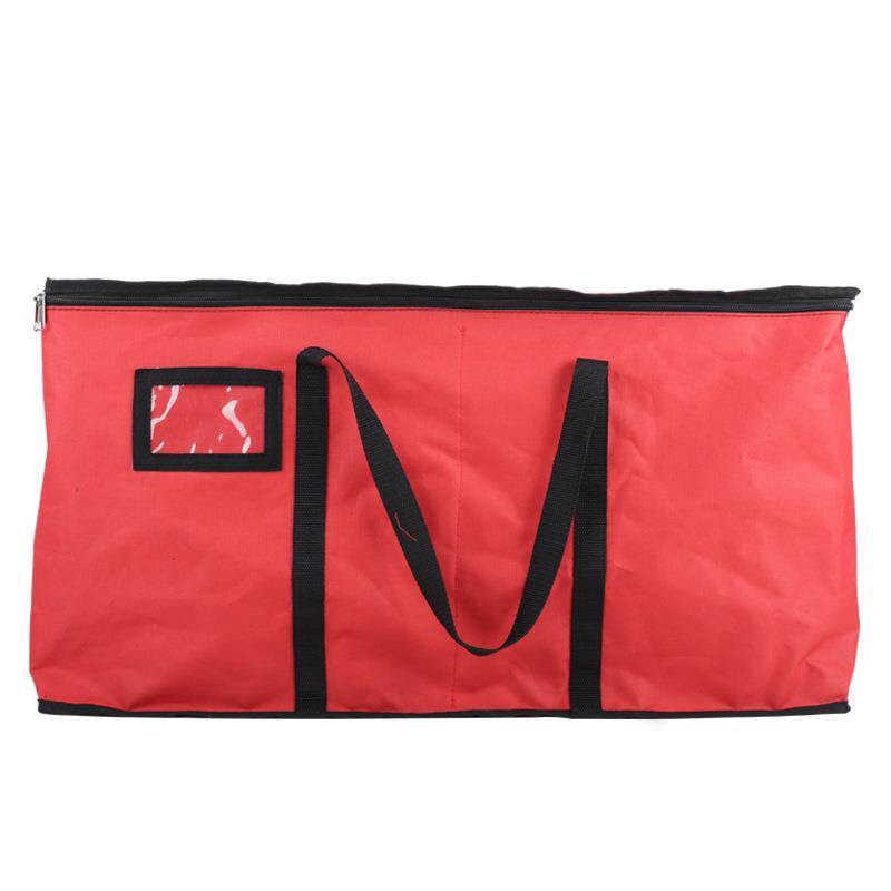 8格圣诞装饰收纳盒方形礼品打包收纳包大容量牛津布防尘储物