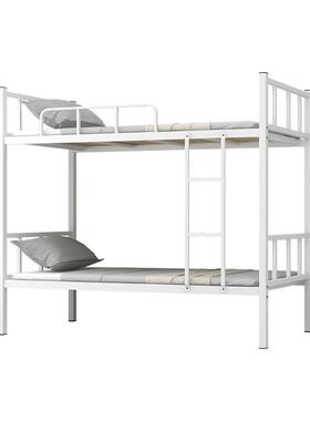 员工铁架子床钢舍制上下铺工床人宿OWS-991双层高低工地铁床上床