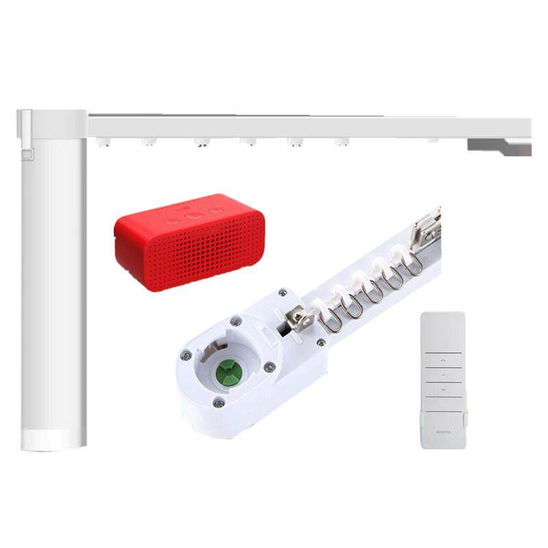 L型U电动窗帘型电动声窗帘轨道能全自动小度小爱猫同学天精灵控语