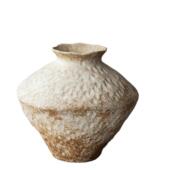 景德侘镇寂风手工粗DFH古陶花瓶复禅意雪落插花器酒店宿样板间仿