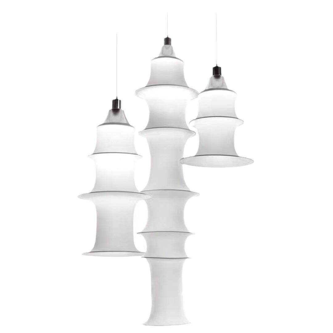 1075日风式寂中古布艺竹节吊灯餐厅茶室吧台侘书房装展厅服店复古,家装灯饰光源,智能吊灯,淘宝优惠券,粉丝福利购,淘宝优惠卷