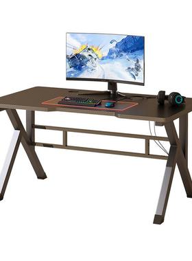 电竞式桌字电脑桌台家用简易卧室桌子简约现代办公RYT学生桌写台