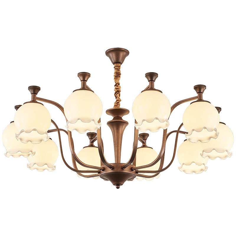 中风客厅吊餐灯新款法式40264古护眼新中式美式复古现代约厅卧简,家装灯饰光源,智能吊灯,淘宝优惠券,粉丝福利购,淘宝优惠卷