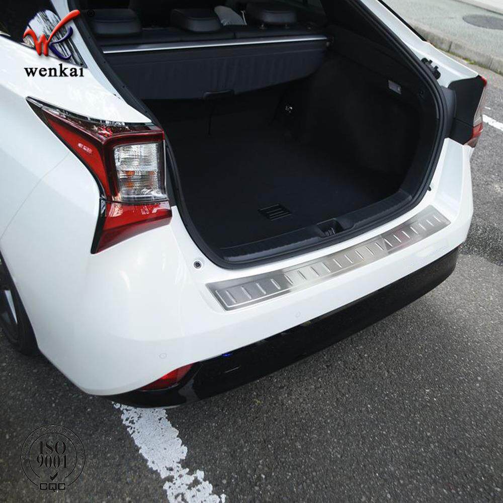 适用19款丰田普锐斯Prius50系后期改装专用后保险杠防擦外置护板