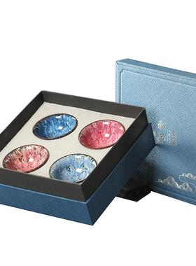 品窑变功杯家用大号陶茶瓷茗杯个人杯天目釉主MD-22005夫人杯五行