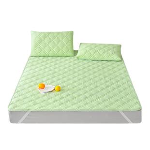 外贸出口2023CD00夏季明治超直冷感床垫销纯色三床凉感枕套上用品