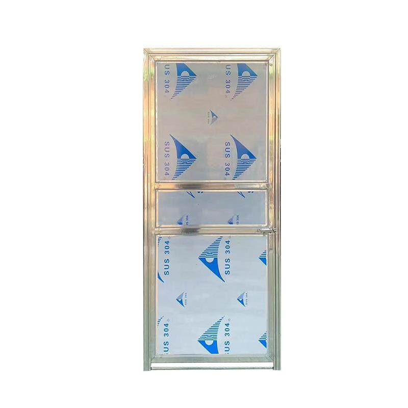 不门卫锈钢门单门三格板双面生间阳门房门防盗厨房门入户门