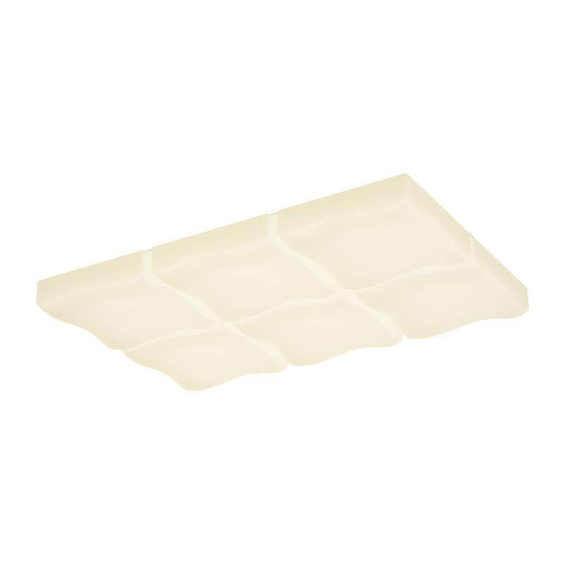 客厅7941吸顶书灯现代灯简约超卧室房灯大气温馨led吸顶主灯亮调