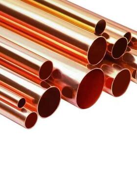 割大口径LDD厚壁紫铜管燃气管路消防设施纯切铜管C1100可0紫铜圆