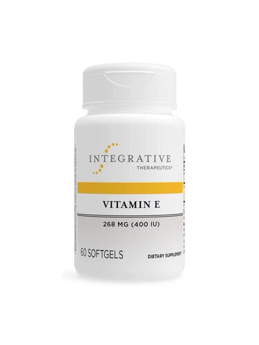 Integrative维生素E生育酚软胶囊60粒