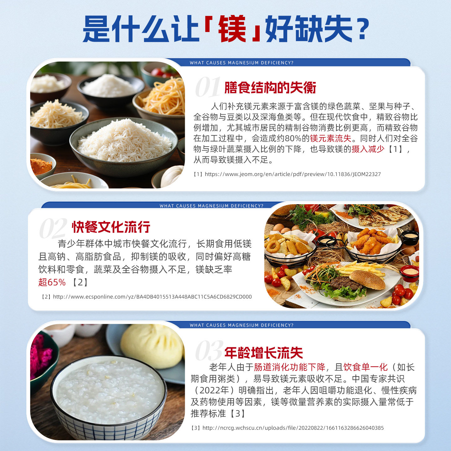 LIFE柠檬酸镁补充剂缓释螯合镁元素甘氨酸镁片补镁片大人儿童
