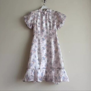 女装 吊带连衣裙644缎面垂感长裙光泽感高级度假仙气裙子 夏款