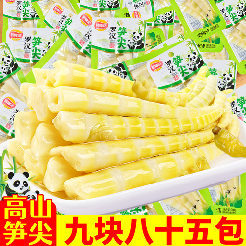 泡椒竹笋尖酸辣开袋即食解馋