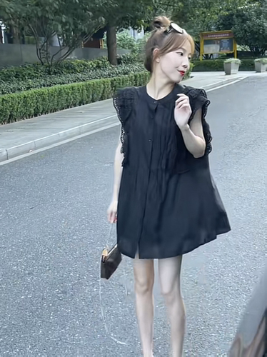氛围感茶歇法式连衣裙气质小众