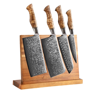 和臻刀具套装大马士革菜刀花纹钢厨刀组合全套送礼套刀砍骨刀片刀