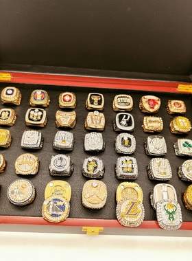 湖人科比詹姆斯骑士欧文勇士库里杜兰特公牛总冠军戒指礼物