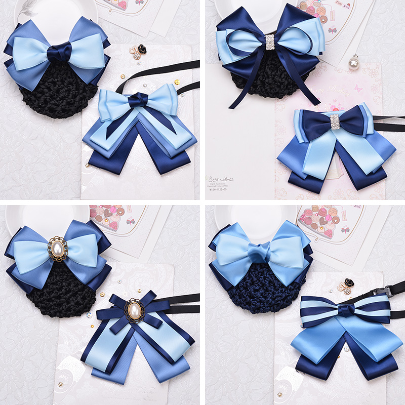 邮政领结银行员工空姐衬衣摩君伦