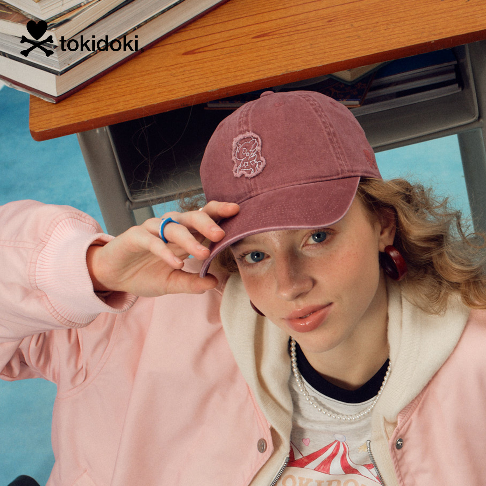 tokidoki2025秋季新款水洗绣花棒球帽男女同款情侣帽子,服饰配件/皮带/帽子/围巾,帽子,淘宝优惠券,粉丝福利购,淘宝优惠卷