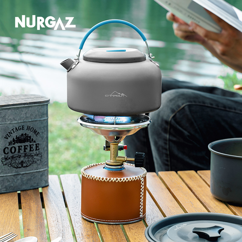 nurgaz炉客户外燃气炉防风烧水