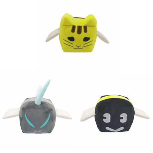 plush公仔方块猫 跨境新款 simulator swarm 蜜蜂毛绒玩具 bee