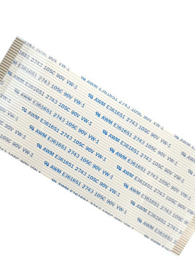 FPC/FFC软排线1.0间距40p扁平连接线 AWM20624 80C60V