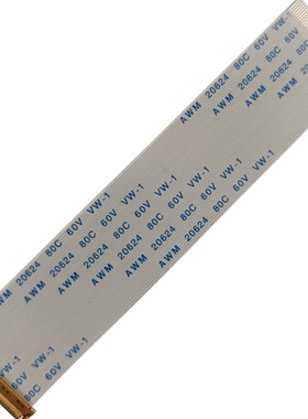 EDP显示屏线0.5/0.4mm间距I-EPX204543FFC排线30/40P针同反向母座