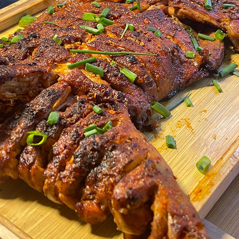 烤兔麻辣兔头兔子腿熟食