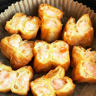 油条虾滑馅酥脆大颗粒商用油炸小吃点心半成品宵夜家用涮煮油条