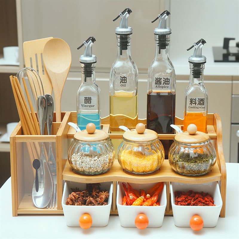 厨房用品落地多层置物架调味品调料架子多功能竹木储物收纳架套装|msdalam kategori dapur/memasak Appliances, Alat dapur/Penyimpanan dapur, rak simpanan dapur/Rak dapur, Rak dapur/Jiaojia - dari Buy2taobao.com untuk memberikan perkhidmatan ejen Taobao profesional membeli