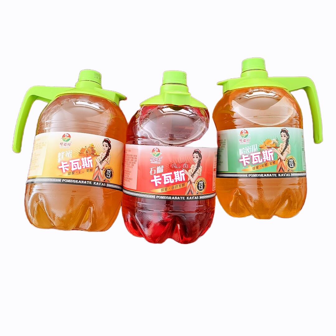 新疆卡瓦斯蜂疆红格瓦斯原味蜂蜜香瓜饮品哈密瓜石榴风味特色饮料