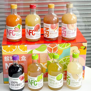 甄蔬甄果NFC果汁苹果汁NFC梨汁金珠沙梨原浆原榨果汁6瓶装