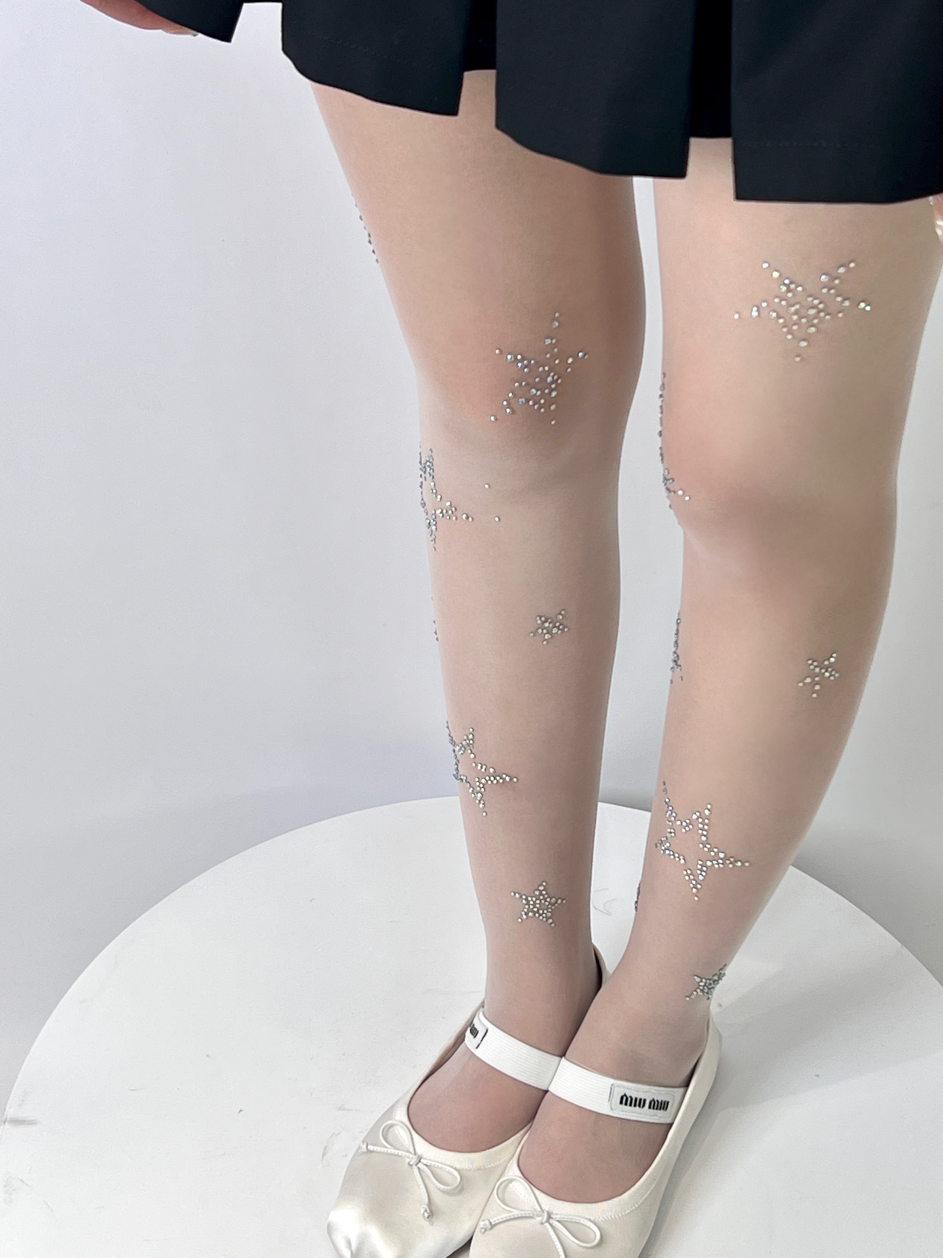 星星钻少女纯欲甜美白丝