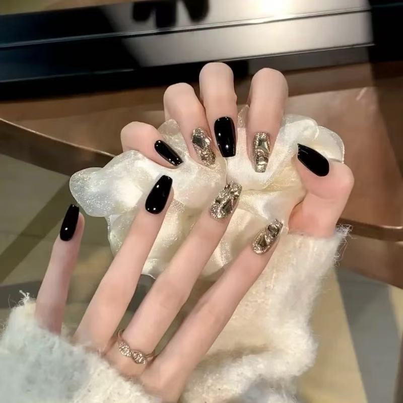 纯手工穿戴美甲送工具包