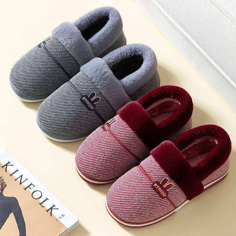 保暖棉鞋男士加厚2026冬季简约休闲包跟棉鞋防滑耐磨情侣款棉拖鞋,女鞋,棉鞋,淘宝优惠券,粉丝福利购,淘宝优惠卷