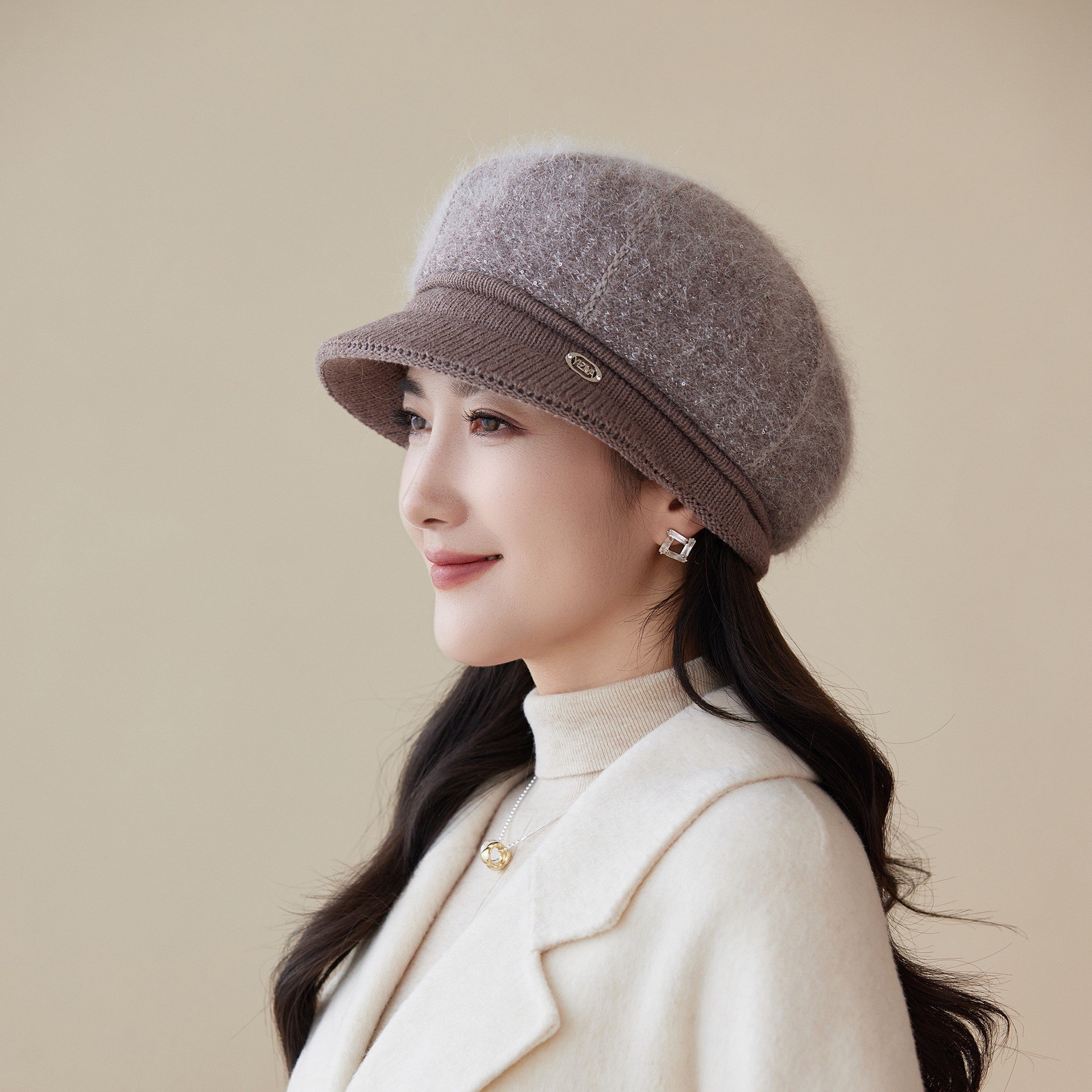 秋冬季帽子女中老年人妈加