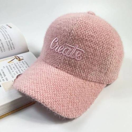 保暖百搭时尚字母鸭舌帽韩版新款