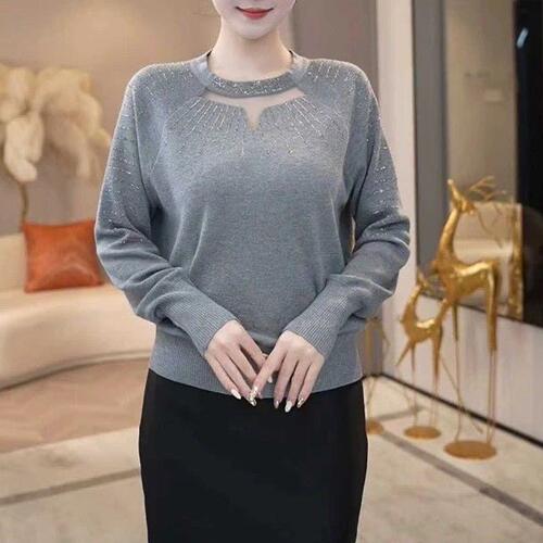 高级感毛衣女新款法式温柔