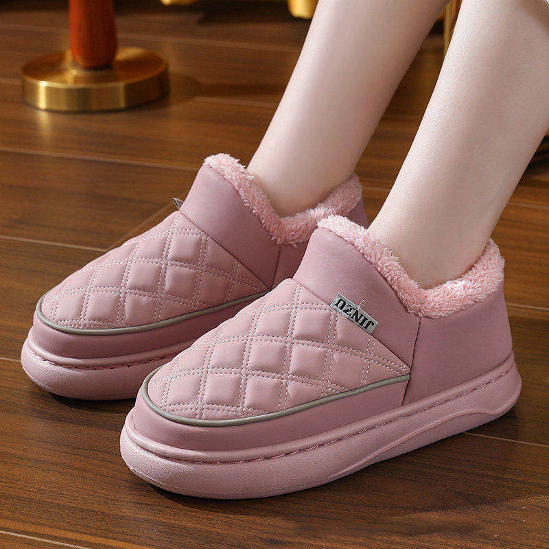 保暖加厚防水防滑棉拖鞋冬季加绒加厚居家雪地靴女鞋2026春秋新款,女鞋,棉鞋,淘宝优惠券,粉丝福利购,淘宝优惠卷