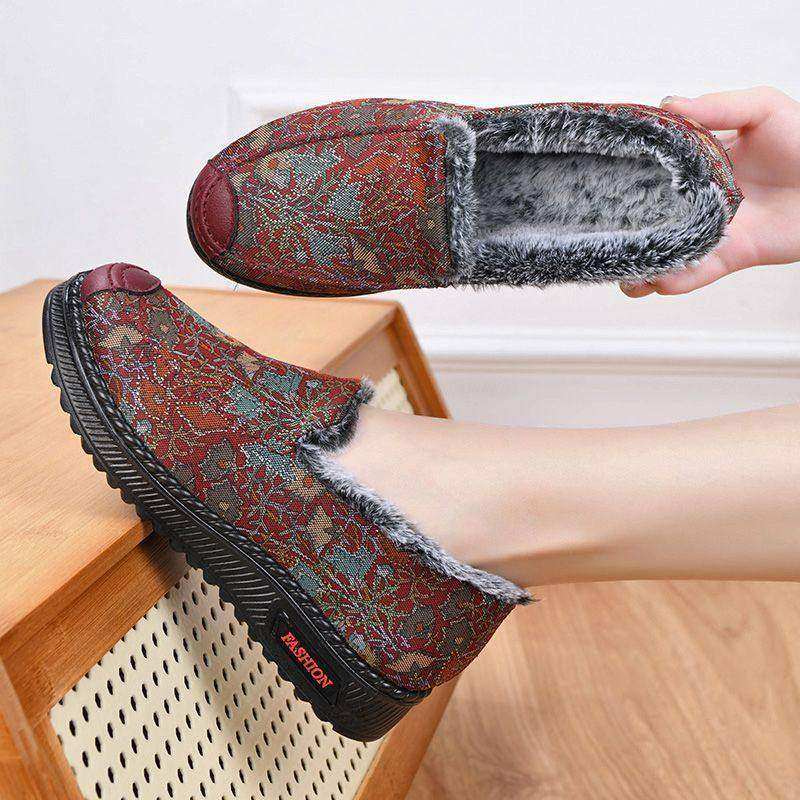 软底加厚奶奶棉靴冬季中老年老北京棉鞋女防滑加绒保暖二棉妈妈鞋,女鞋,棉鞋,淘宝优惠券,粉丝福利购,淘宝优惠卷