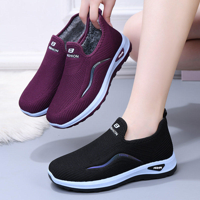 2026新款老北京棉鞋女冬季加绒加厚一脚蹬中老年鞋防滑软底奶奶鞋,女鞋,勃肯鞋/软木鞋,淘宝优惠券,粉丝福利购,淘宝优惠卷