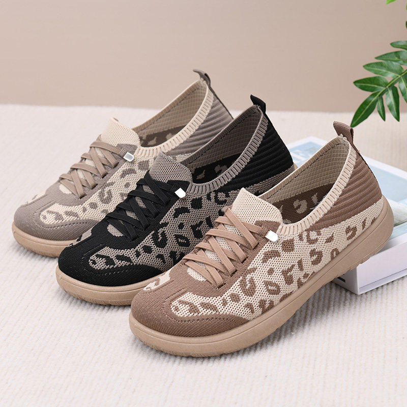 春秋新款懒人休闲鞋老北京布鞋女轻便防滑2026飞织透气软底妈妈鞋,女鞋,勃肯鞋/软木鞋,淘宝优惠券,粉丝福利购,淘宝优惠卷