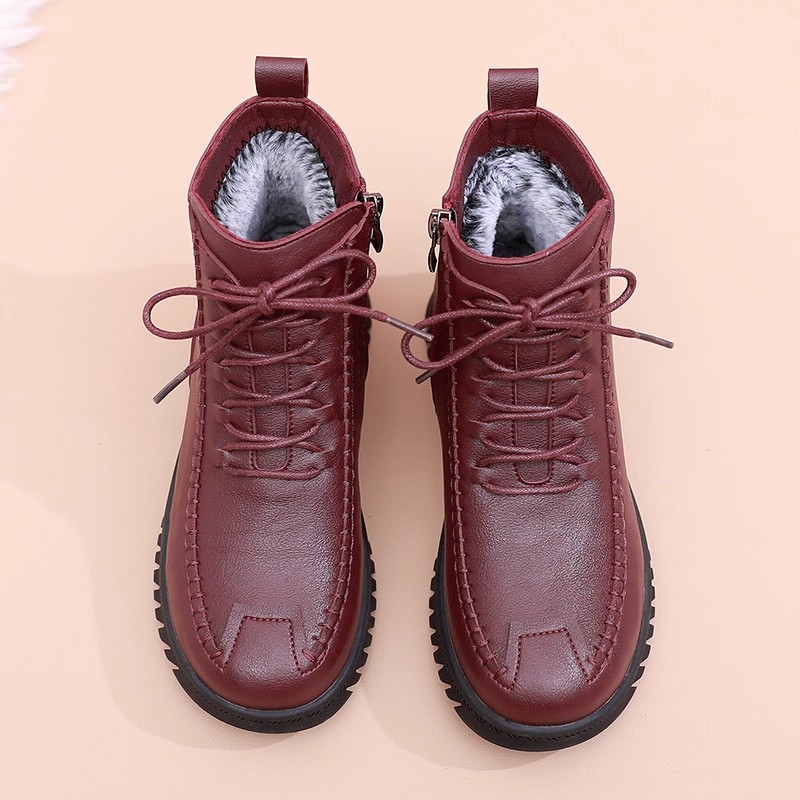 2025年冬季新款妈妈棉鞋加绒保暖