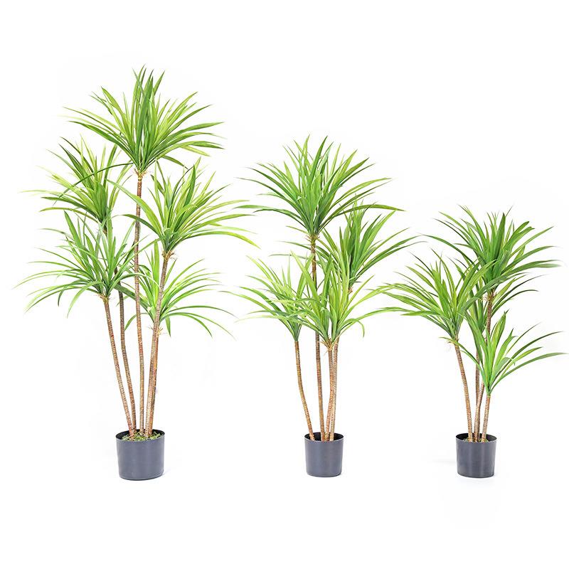 仿真吊兰盆栽创意个性仿真绿植北欧风假花绿植盆栽仿真植物一件代