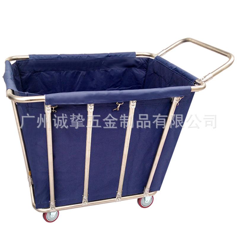 客房布草车布袋酒店宾馆加厚服务车手推车收集车房口车布草袋