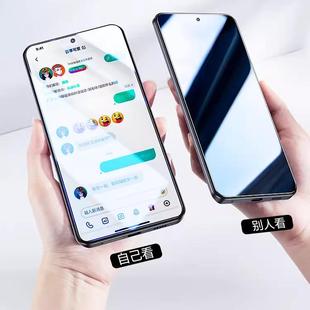 防窥钢化膜适用OPPO R19玻璃膜R17 pro保护隐私贴膜R15X全屏覆盖R11S PLUS防偷窥R9S
