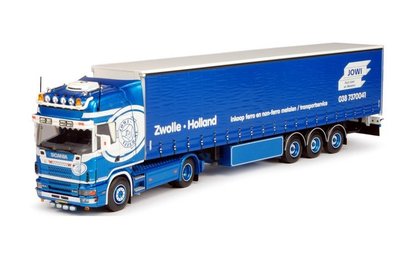 Tekno1:50Scania斯堪尼亚4系篷布卡车模型63176XIJzer,Jow