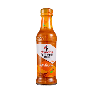Nandos南逗中辣辣椒酱250g轻食辣酱炸鸡烤鸡薯条鸡胸肉蘸料沙拉酱