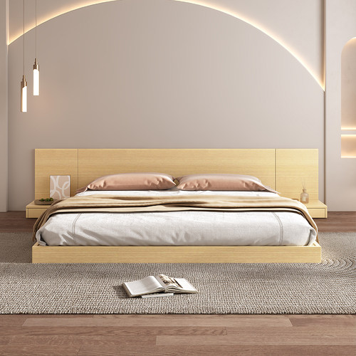 双人床落地日式榻榻米床