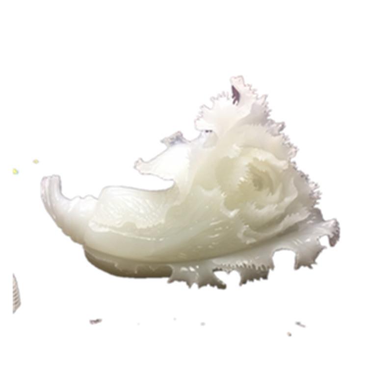 白玉阿富汗玉白菜家居摆件细腻油润细腻工艺品厂家